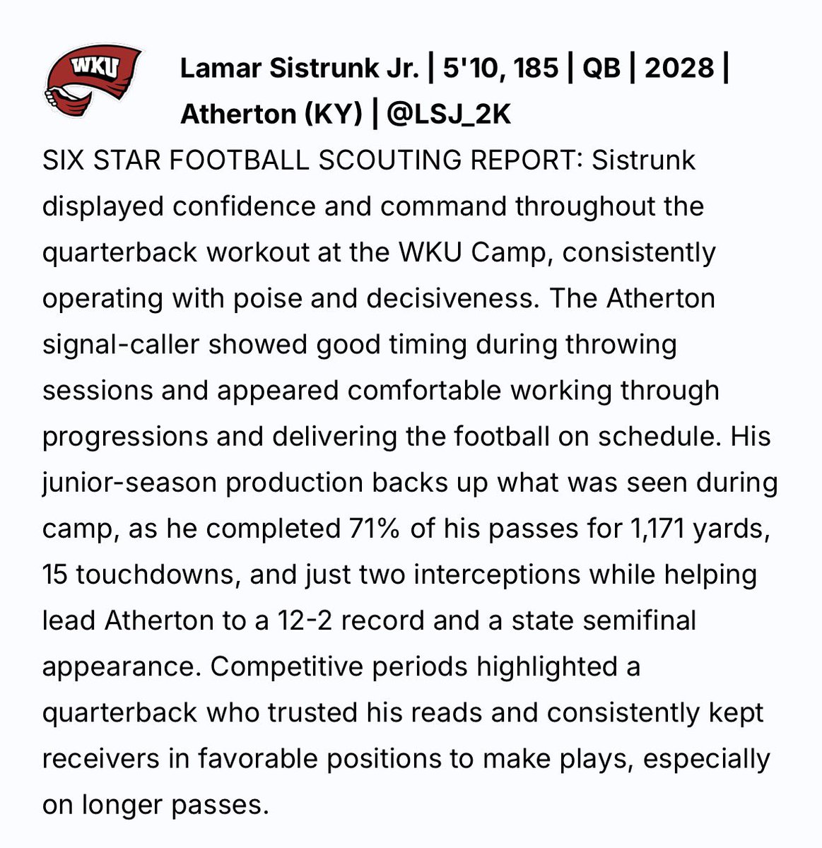 Lamar “Jay” Sistrunk Jr tweet media