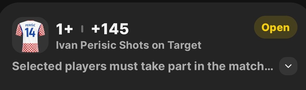 realNickSchultz's tweet photo. @DanGambleAI Unless I did this wrong, he's +145 on DK. https://t.co/AjkqSn2s0E