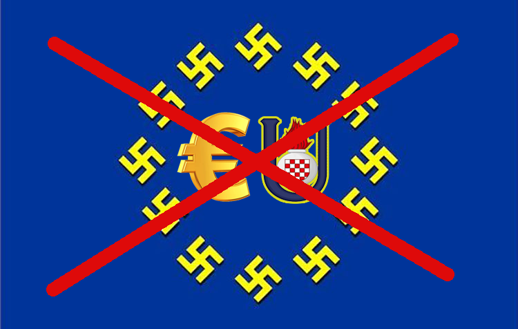 p61074's tweet photo. @libertarsandzos @tvnova_s Evropa će biti uništena zato što je svoj fašizam i nacizam nazvala "demokratijom". Ali niko drugi taj njihov fašizam i nacizam u EU ne naziva "demokratiujom", samo oni u EU. https://t.co/zijkJ9StG7