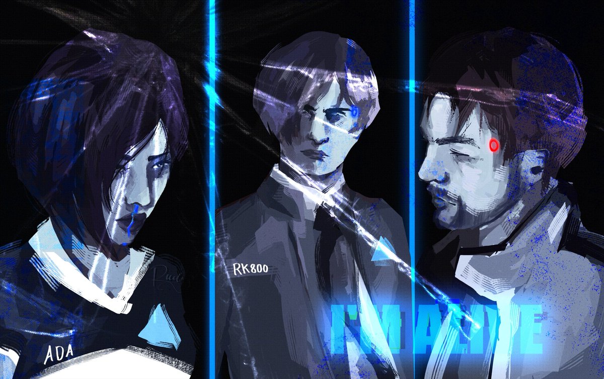 myrubyredroses's tweet photo. Detroit become human 
&amp; Resident Evil 

#Residentevil #Detroitbecomehuman #Fanart #Adawong #LeonKennedy #ChrisRedfield https://t.co/jdKB4LiY3g