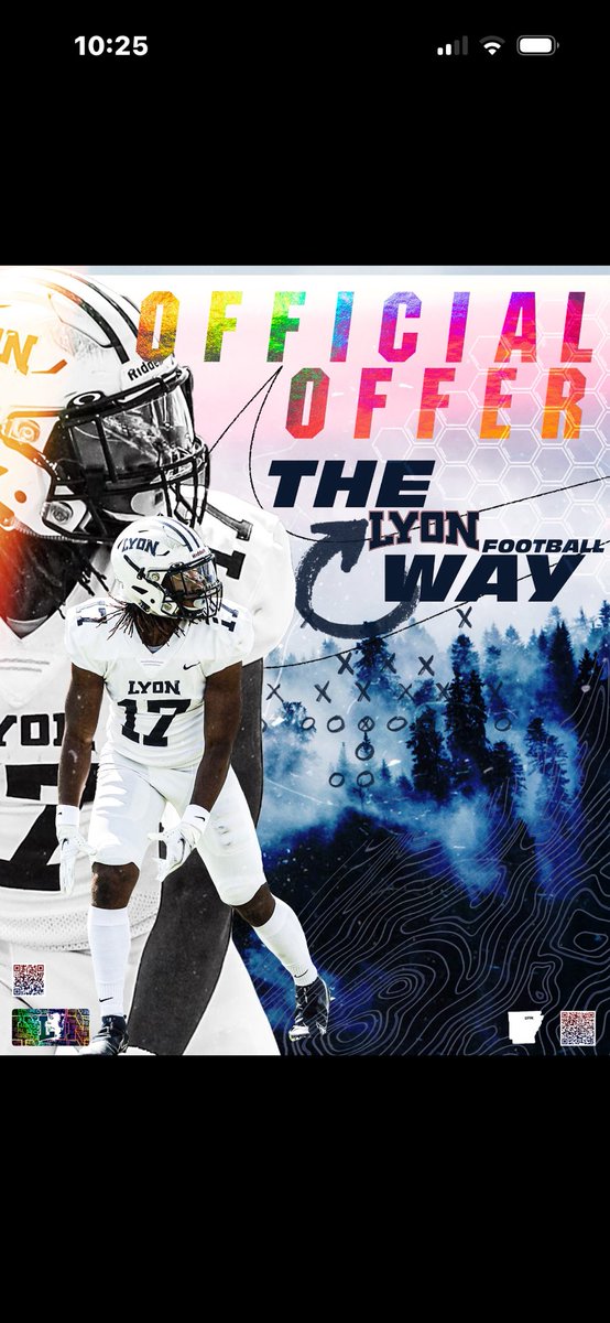K2mDavis's tweet photo. After a great conversation with @LyonHBC I am blessed to receive an offer from Lyon College🔥🔥
@JHSHurricaneFB @tygeorge23 @bryantguerra24 @PrepRedzoneAR @CanesCoachJW https://t.co/zmLUcb6bEo