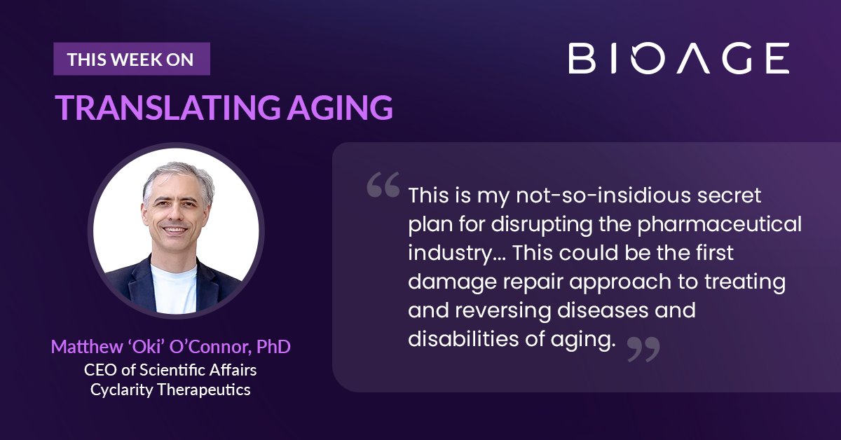 Translating Aging tweet media