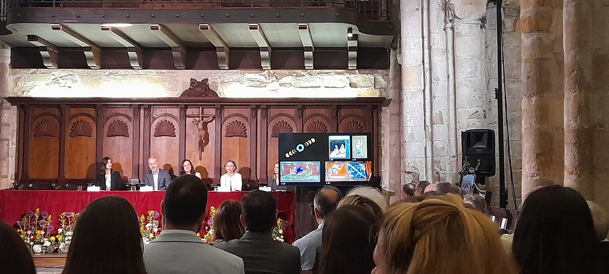 pmonterdevillar's tweet photo. Comienza  la inauguración de los @cursosveranouc con Monserrat Villar.
¡Qué estupendo enfoque de ciencia y humanidades! https://t.co/bc4CKCzA4o