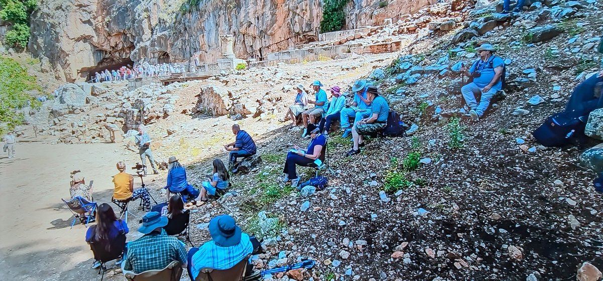 RealShaneNelson's tweet photo. Caesarea Philippi "Who do people say that I am?" The question Jesus posed to His disciples... https://t.co/Jn9JpLOJiQ