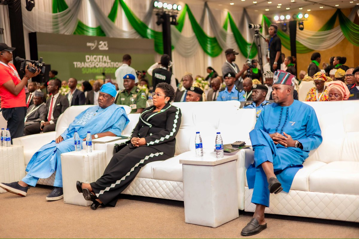 Galaxybackbone's tweet photo. A Proud Moment for Us at GBB!

Today, we officially launched our flagship Digital Transformation Summit as part of our 20th Anniversary Celebration.

We were honoured to host distinguished leaders from the Executive, Legislative and State Governments, alongside private sector stakeholders, all united by a shared vision for Nigeria's digital future.
From the Secretary to the government of the  Federation, to the Head of the Civil Service of the Federation, to the National Assembly, Chief Executives of Private Sector Organizations and many more. 

It was inspiring to see so many voices acknowledge the impact Galaxy Backbone has made over the past two decades in enabling digital governance, connectivity, innovation, and national development.

As we celebrate 20 years of impact, we are also looking ahead; charting a bold path that will strengthen Nigeria's digital future and create opportunities for generations to come.

The journey continues, and the future is digital.
#GBBat20 #GBBDTS2026 #DigitalTransformationSummit #GalaxyBackbone #DigitalNigeria #Innovation #DigitalTransformation #FutureReady #20YearsOfImpact
@IbrahimAdeyanju 
@OlumbeAKinkugbe