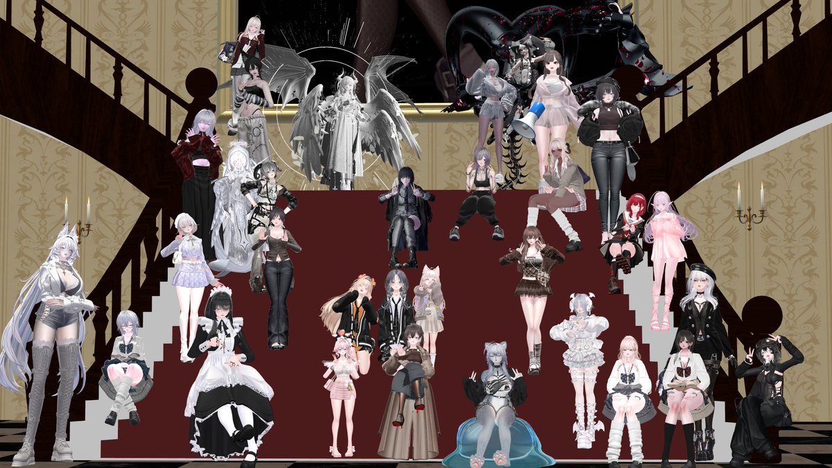 migi_xx's tweet photo. ルミナ集会色々なルミナちゃん見れて眼福だった！よくXで拝見させていただいてる、きみノスケさんとも一緒に写真撮れて満足！！改変頑張ってまた参加しよ～！
 #ルミナ集会Luminaria https://t.co/vOV98Y3GqT