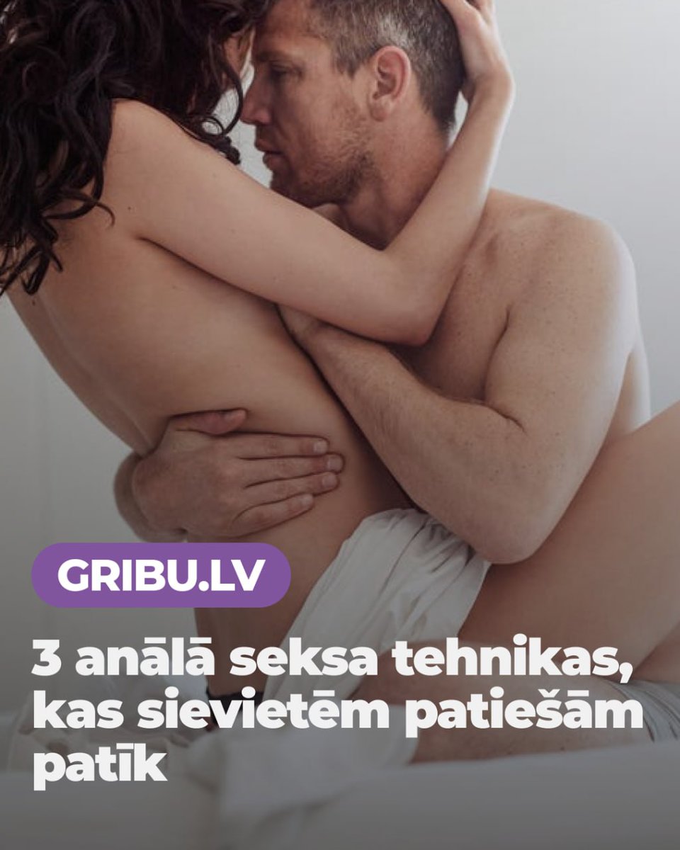 Gribulv's tweet photo. 3 anālā seksa tehnikas, kas sievietēm patiešām patīk

Sabiedrībā joprojām dzīvo stereotips, ka anālais sekss interesē tikai aktīvo pusi — vīriešus, bet sievietes labākajā gadījumā izjūt diskomfortu. Taču tas ir milzīgs maldpriekšstats!

https://t.co/7b4Rd7g2Ly https://t.co/qEcozYeKLT