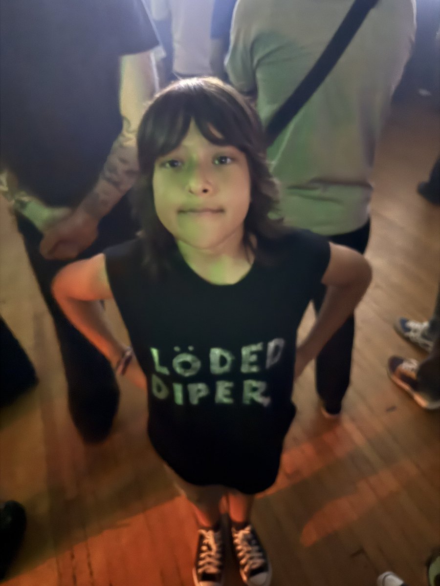 superstarrsht's tweet photo. youngest person ever at his first jane remover show last night https://t.co/IdFMWWWVf8