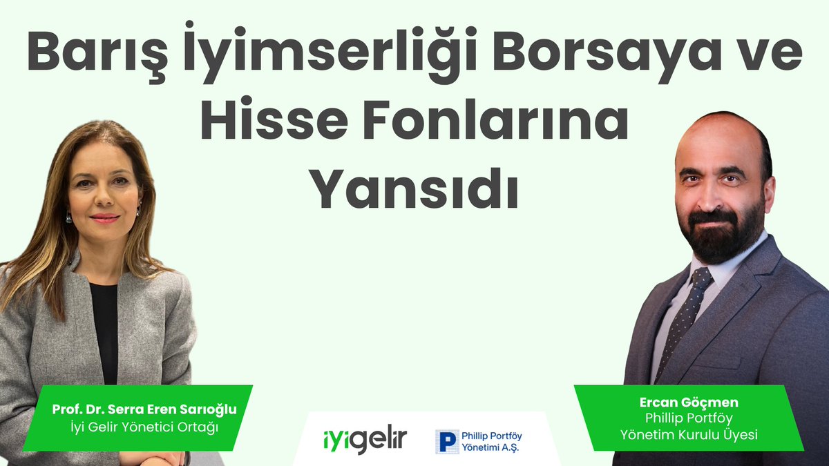 iyigelirnet's tweet photo. Phillip Portföy ile Piyasalar ve Fonlar yayınımızda bu hafta👇

🎥İyi Gelir Youtube Kanalı
📍https://t.co/WmzsQLirW4 https://t.co/JMA2D8UNa6
