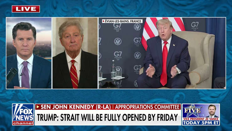 j_flashgordon's tweet photo. Iran is 'immeasurably' weaker than it was a year ago: Sen. John Kennedy https://t.co/kQx14cY2f3 ...maybe militarily and financially but not in the spirit of the hardline IRGC, they deeply believe that religion, security, and survival are all inclusive. They believe that Iran’s survival depends on resisting the cultures and ways of Israel and Western Society. It's been proven throughout, at least four decades of conflicts in the Middle East, you think they're about to change their ways with a gun to their head. We will be back here again, maybe not in the rest of the Trump administration, but maybe in the Senator Kennedy administration, if he decides to run for President in 2028, as rumored.