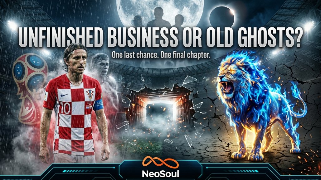 lt12101992's tweet photo. unfinished business or old ghosts? @NeoSoulAI 

Luka Modrić at 40, still out here writing chapters nobody expected.
one more shot at England.
one more chance to remind them of Moscow.
for England, this isn’t just another group game.
it’s history staring back at them.
a chance to finally close that wound.
football really loves its scripts.
and this one feels too good to be random.

NeoSoul is exclusively backing the England vs Croatia prediction with @okx  and @XLayerOfficial  ⚽
so what’s the ending tonight?
England roaring?
or Modrić pulling off one last masterpiece?

drop your exact score below.
when the whistle blows, we’ll see who read the script right.