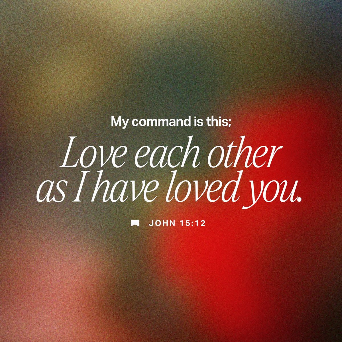 SheStandsTruth's tweet photo. ““This is my commandment, that you love one another as I have loved you.”
John 15:12 https://t.co/TVz7z4QEsM