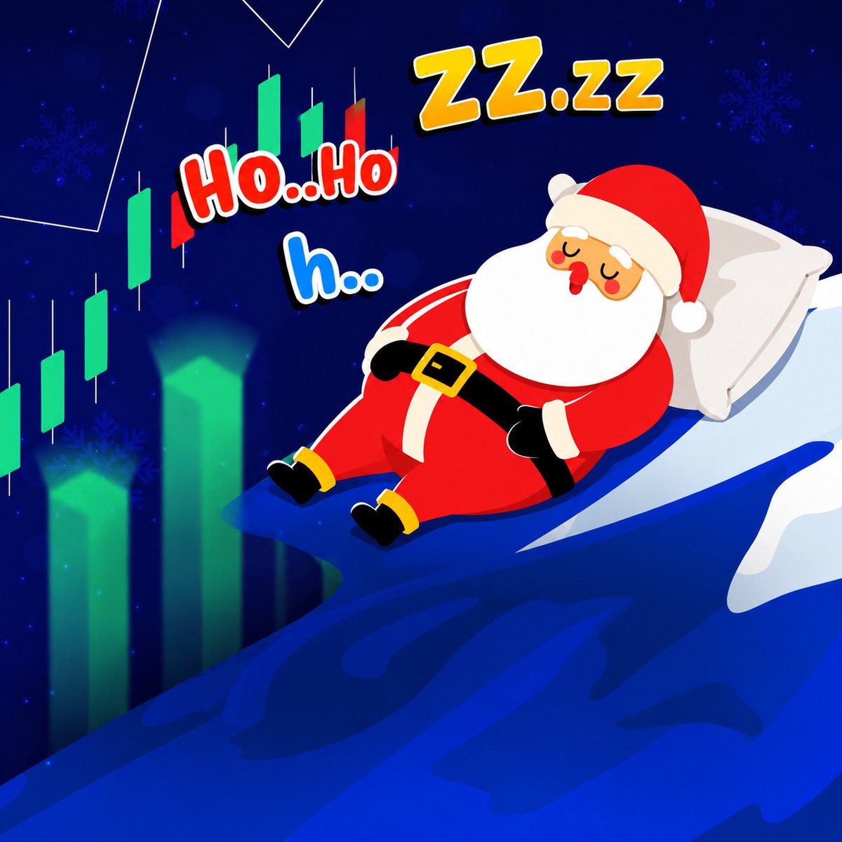 SANTATOKENSOL2's tweet photo. Santa is sleeping... Santa season is off! 🎄

But not for long... 🎅✨ https://t.co/IuNpa9OJk3