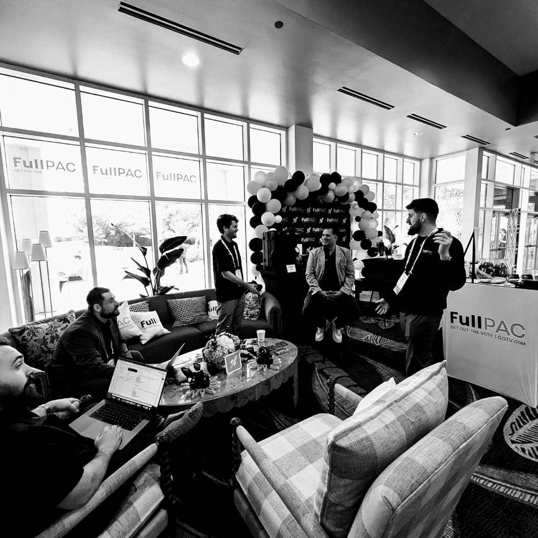 fullpacgotv's tweet photo. #Throwback to #Pollies2026 in Amelia Island.

It's been a busy conference season for the FullPAC team as organizations prepare for the 2026 election cycle.

Since the Pollies, we've had the opportunity to connect with campaign professionals, consultants, and industry partners across the country, and we're just getting started.

Next up: The AAPC California Regional Conference, June 22-23, 2026.

Looking forward to continuing the conversation! #GOTV