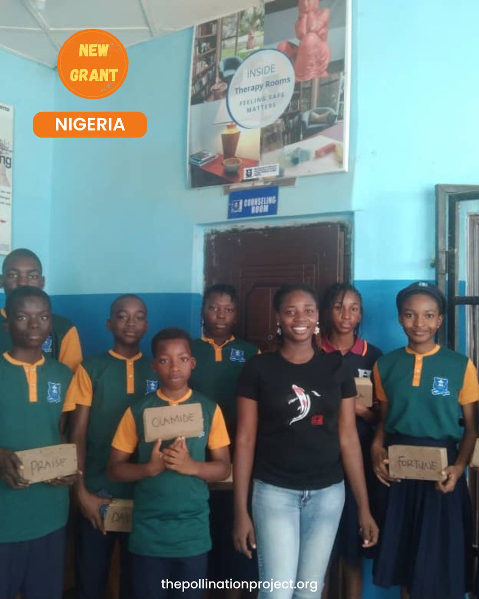 Pollinationproj's tweet photo. Dorcas Ayodele learned money skills young and stayed debt-free. Now her Plethora Literacy Club in Abuja gives students the same foundation, savings, digital tools, entrepreneurship, before adulthood arrives. Seed-funded by The Pollination Project #Nigeria #DigitalSkills https://t.co/e26KsdBS4I