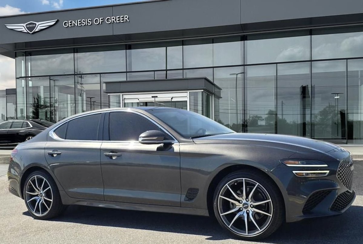 GenesisGreerSC's tweet photo. Looking for a luxury sedan that checks all the boxes? 👀

The Genesis G70 delivers athletic performance, bold styling, and a driver-focused interior designed to make every drive more enjoyable.

Explore our G70 inventory:
https://t.co/TRpiaNBfsP

#GenesisG70 #Genesis #LuxurySedan https://t.co/vbdzEGRDb1