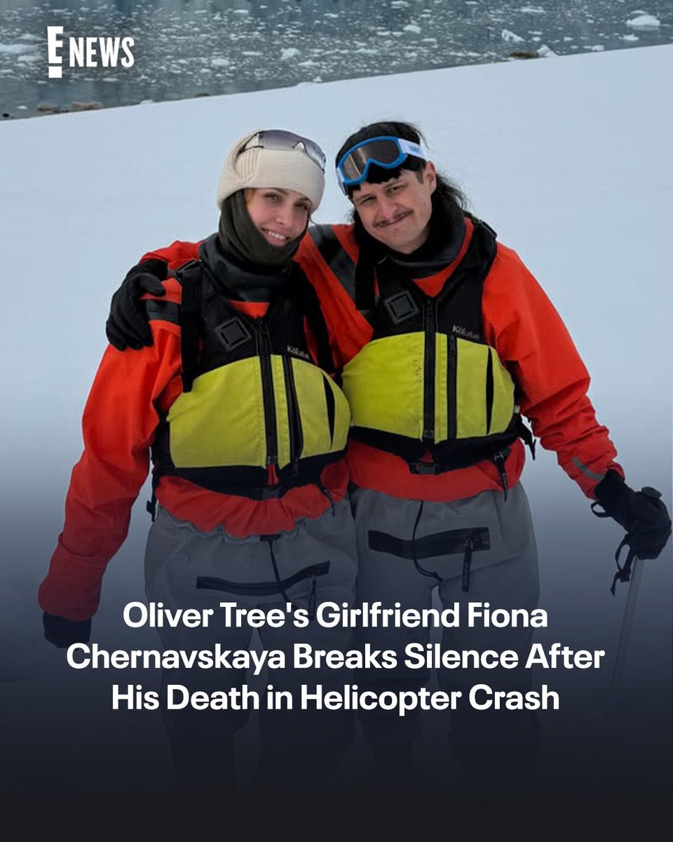 enews's tweet photo. Fiona Chernavskaya's love for Oliver Tree will go on and on and on. 💔 She reflects on their relationship: https://t.co/06XxPj5QD8 https://t.co/7F8J0xlOJZ