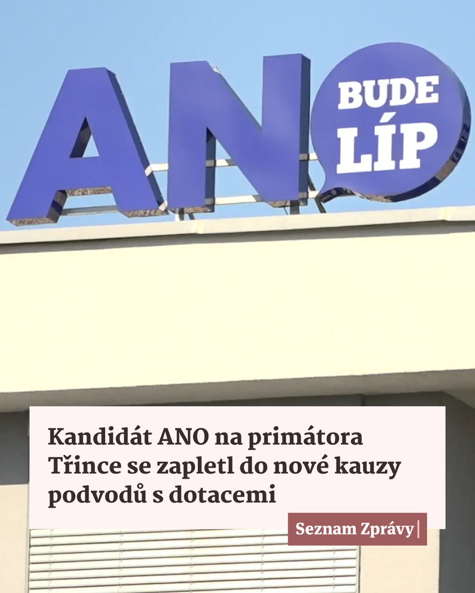 SeznamZpravy's tweet photo. Vyšetřovatelé popsali, že firma třineckého politika za hnutí ANO získala evropskou dotaci, na kterou podle nich neměla nárok. Veřejnou podporu inkasovala na školení zaměstnanců, avšak policie zpochybňuje, že se uskutečnilo.

https://t.co/5cL81Hi3yJ https://t.co/sgT89V1uKf