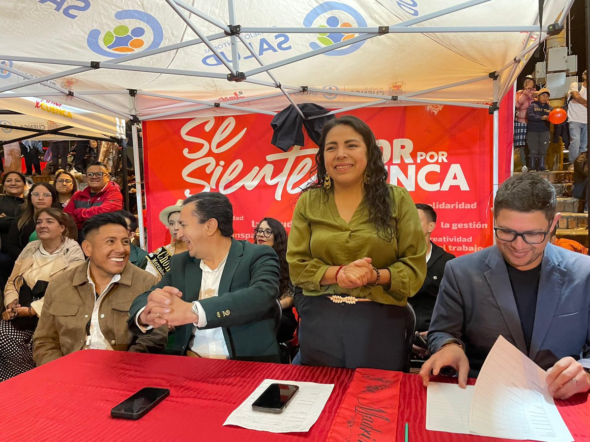 Sanchezmendieta's tweet photo. Marisol Peñaloza, Vicealcaldesa de #Cuenca, anunció que asumirá las funciones de alcaldesa únicamente cuando el Concejo Cantonal de Cuenca sea legalmente notificado por la autoridad competente. Detalles 👇 https://t.co/tFdG9WlsbC