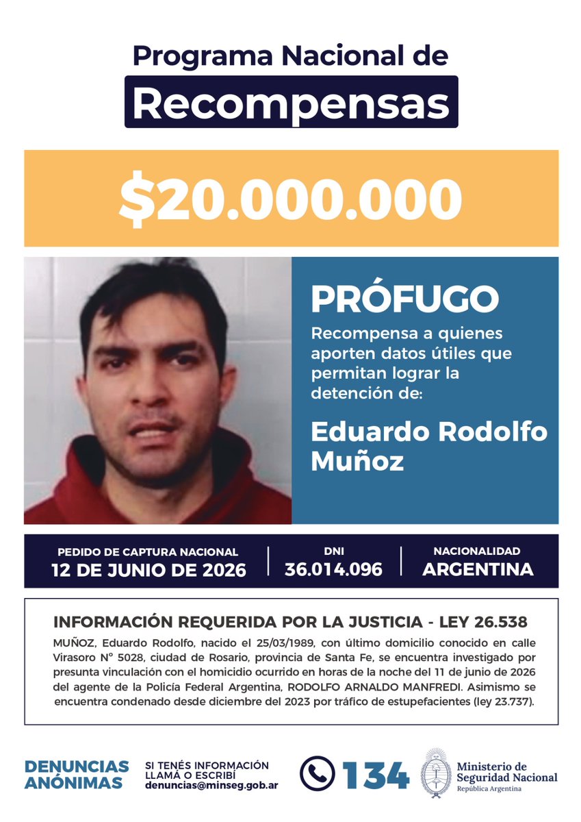 PFAOficial's tweet photo. 👇Con un CLICK podés hacer mucho, sólo tenés que compartir esta imagen. 
ℹ️Si tenés información, comunicate de manera anónima al 134 o escribí a denuncias@minseg.gob.ar. #AyudanosAEncontrarlos🇦🇷 https://t.co/GrHD9mA0MC