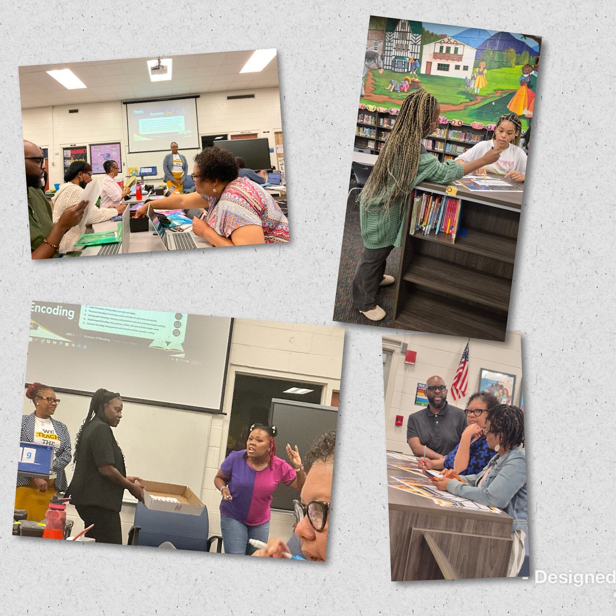 iamdrjett's tweet photo. Thank you, Fairview Elementary School, for inviting the HCS ELA Team to present at your Summer Retreat!  We loved sharing the ABCs of the Science of Reading in HCS and Morphology Magic. When teachers learn how students learn to read, everyone wins! https://t.co/zpqXuIdrsy