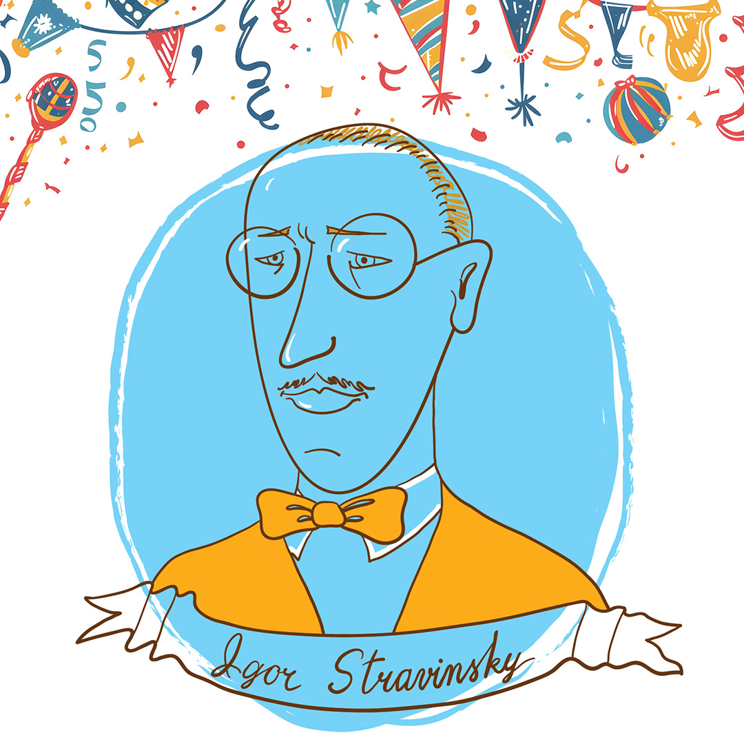 jaxsymphony's tweet photo. Happy Birthday Stravinsky! In the past six years, we've performed a handful of his great works including “The Rite of Spring,” “Jeu de Cartes,” “Symphony in C” and “Petrushka” and, come October, we will perform “The Firebird Suite.” What’s your favorite piece by Stravinsky? https://t.co/hrFuudjf90