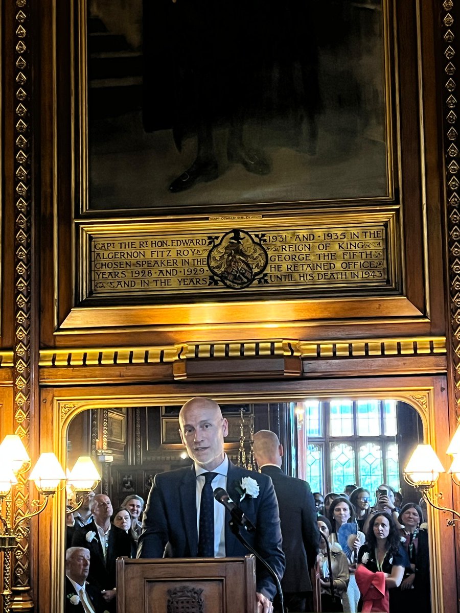 SKinnock's tweet photo. Always emotional to speak about my dear friend Jo and the impact she had.

It was wonderful to hear from her two children who spoke with such eloquence about their mum - and sister Kim, who is carrying the flame for the politics Jo fought for with such verve and passion. https://t.co/6WNSzOXqbz
