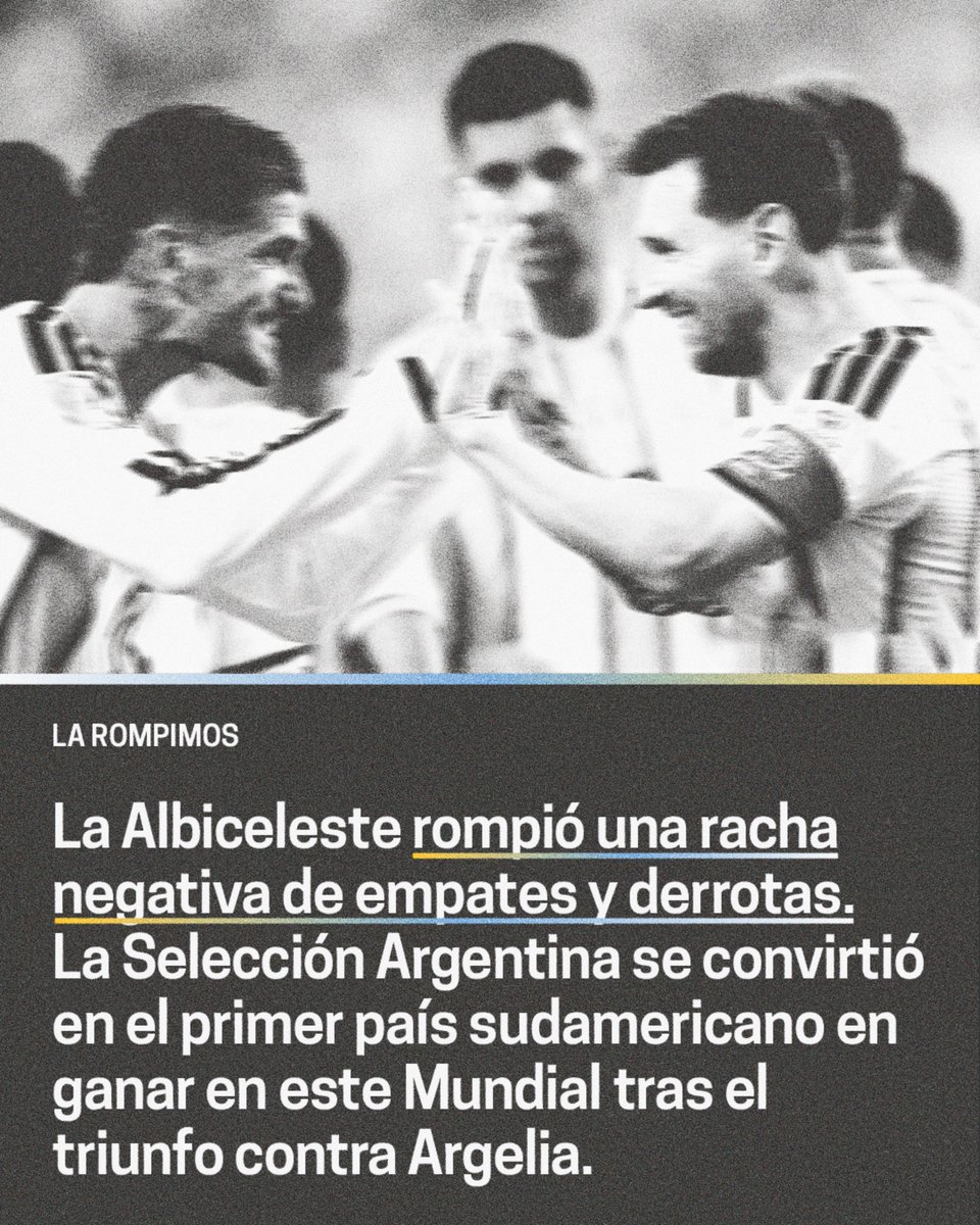 ISEC_Edu's tweet photo. 🇦🇷 El triunfo de Argentina para cortar una racha negativa de Sudamérica.
#isec #Educación #mundialdefútbol2026 #argentina https://t.co/fEo0XIdMEr