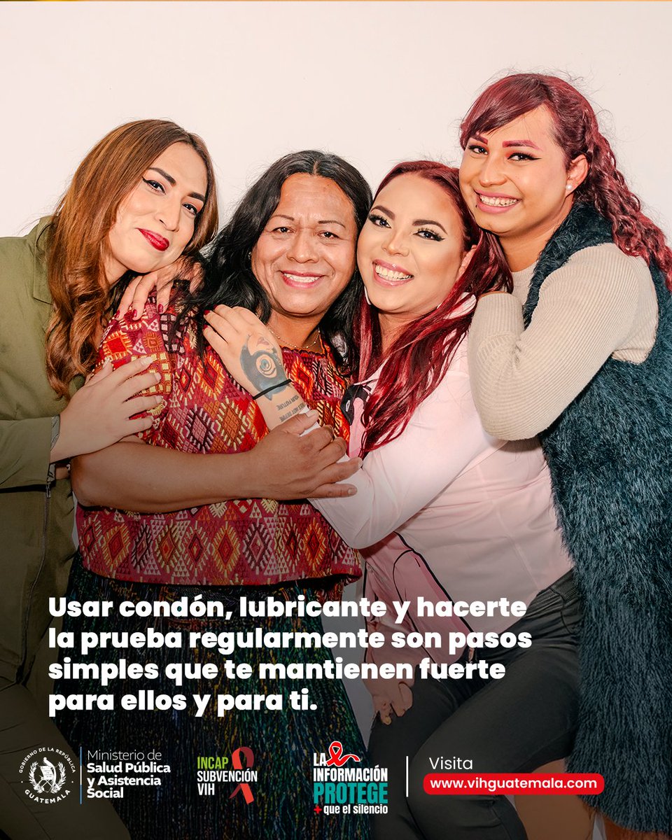 vihguatemala's tweet photo. La prevención combinada te ayuda a cuidar tu salud y evitar las infecciones de transmisión s3xual, en especial el VIH. Para más información visita https://t.co/NH7ovInlxc #Salud #VIH #VIHGuatemala #PrEP #HablemosClaro #prevencioncombinada https://t.co/vde1mW7eSo