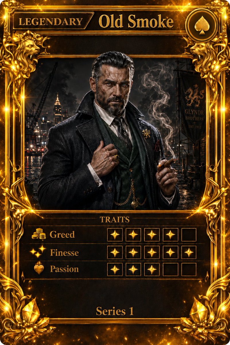 WelshDAO's tweet photo. Owain Glyndwr or “Old Smoke”
Some capos excel in some areas..
Old Smoke excels in all of them.

That is why veteran players say the same thing whenever his name appears in a district takeover:

“You’re not fighting for territory anymore. You’re fighting Old Smoke.” https://t.co/ODUVW3uACC