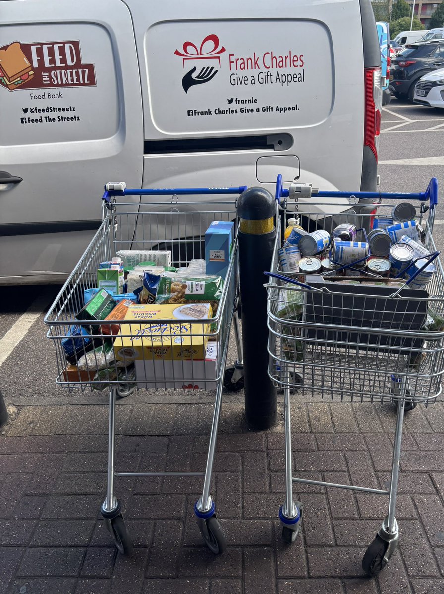 frarnie's tweet photo. Recent food donated by @TescoLeyton to @FeedStreetz food bank who support families in East London experiencing food poverty .🙏🏿 https://t.co/OVNLvoyXFf
