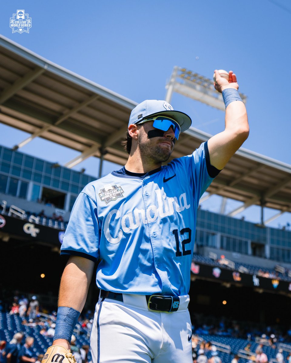 NCAABaseball's tweet photo. Who’s ready for some ball? @DiamondHeels is ⚾️

#MCWS https://t.co/cyFmVcv3JS
