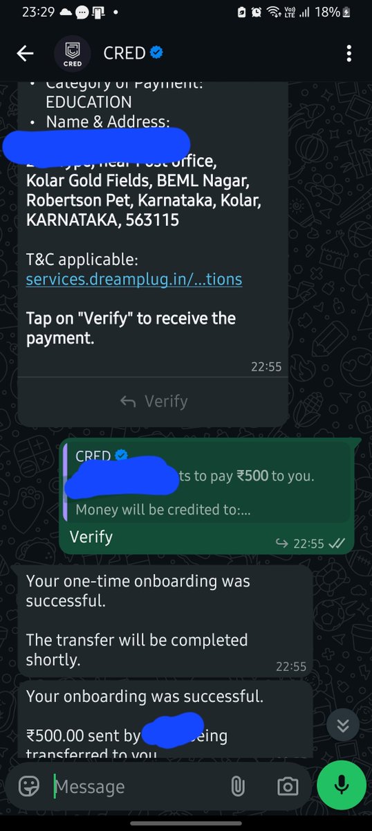 itsoverrforyall's tweet photo. The money is still not credited. @CRED_club  you have zero support. I need resolution asap.

@CRED_club @kunalb11 https://t.co/mC5eshGQZR