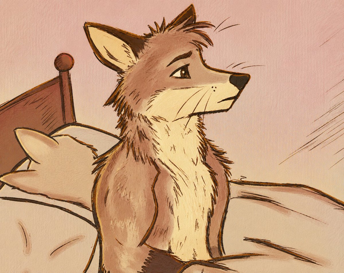 jakkfoxx's tweet photo. Somewhere else... 🦊

A sketch from a few years back.

🎨 by me :P https://t.co/s3ZyVRrpyR