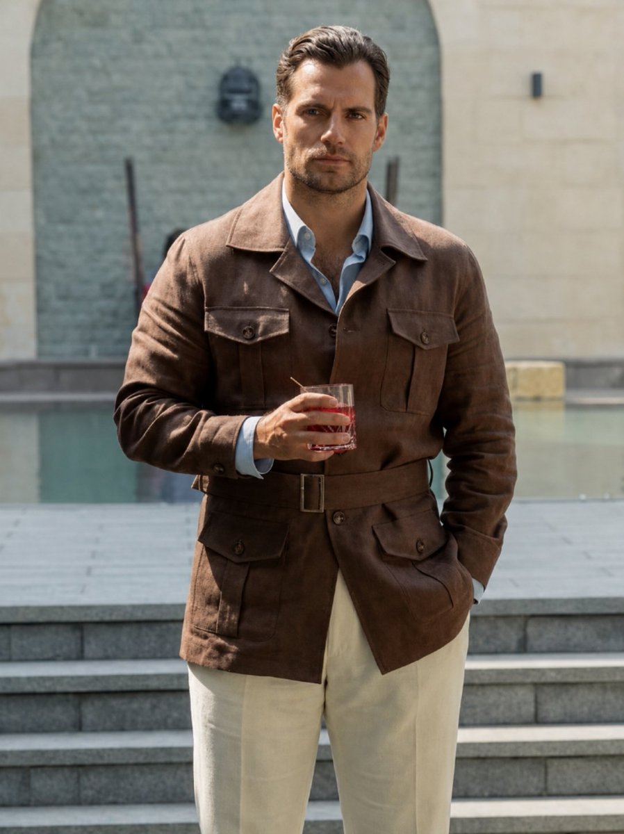 myydesign's tweet photo. Henry Cavill x In The Grey (2026) https://t.co/b4K0mftbVV