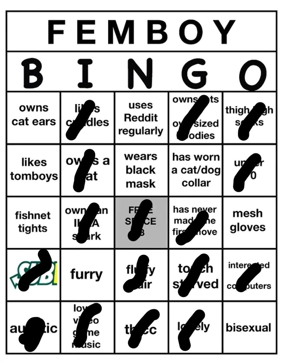 Neystem's tweet photo. I didn’t get bingo 😅 https://t.co/mVj83UwPRh