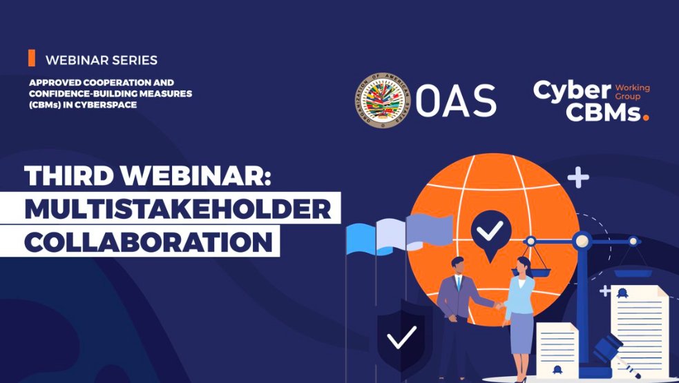 OEA_Cyber's tweet photo. Trust is also built in cyberspace ๐ค๐
As part of the Informative Sessions on the Cyber Confidence-Building Measures #CBMs adopted by the member states of the @OAS_Official, we organized a new session focused on strengthening understanding and implementation of CBM 10, which promotes multi-stakeholder collaboration.
The session brought together 75 delegates from 25 member states to exchange experiences on how to strengthen cooperation against increasingly complex threats, including ransomware and other malicious cyber activities, from the perspective of foreign policy and international security.
Key topics discussed included:
๐ฆ The importance of collaboration among governments, the private sector, academia, civil society, and the technical community.
๐ฆ Strengthening regional cooperation against cyber threats.
๐ฆ Sharing national experiences and international initiatives.
๐ฆ The role of Confidence-Building Measures in promoting stability and security in cyberspace.
@GuiMoncayo, Executive Secretary a.i. of @OEA_CICTE, highlighted the importance of these spaces to continue advancing the practical implementation of the agreed #CBMs, promoting dialogue, trust, and cooperation as essential elements for a safer and more resilient digital region.
@CanadaOAS @IST_org @Microsoft @Brasil_OEA @GermanyDiplo