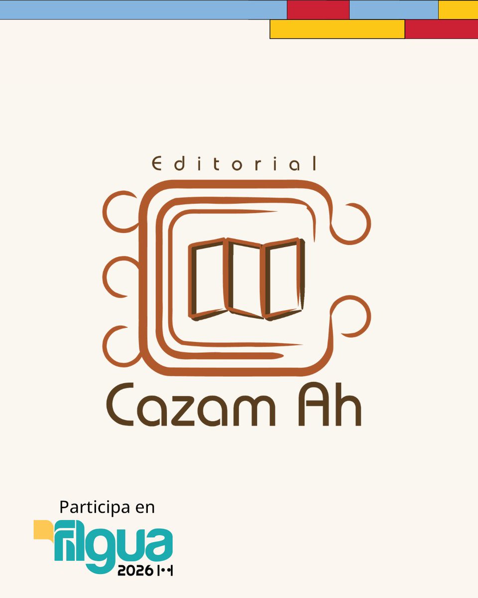 cazamah's tweet photo. Encuéntranos en el estand 140 de la Feria Internacional del Libro en Guatemala, #FILGUA, del 7 al 19 de julio de 2026. Este año dedicada a la Dra. Rigoberta Menchú y el país invitado de honor es Alemania. ¡Te esperamos con ofertasy novedades! https://t.co/z42o60mL0l