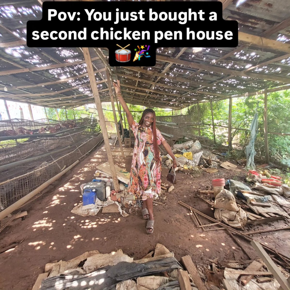 Poultry_chick's tweet photo. Getting someone willing to sell this space was a miracle. There's so much work to be done here, which means we get to rebuild to the standard we want it to be. 

Let's walk this journey together as we work to create access where you can have more quality eggs and chicken. https://t.co/eCywSwVwyC