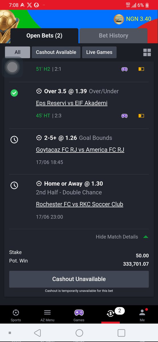 AgbemukoIfe's tweet photo. @SazzyIgwe Just 2 games after editing.....if i won am sharing 50k i swear https://t.co/Z5Vfyxtb8T