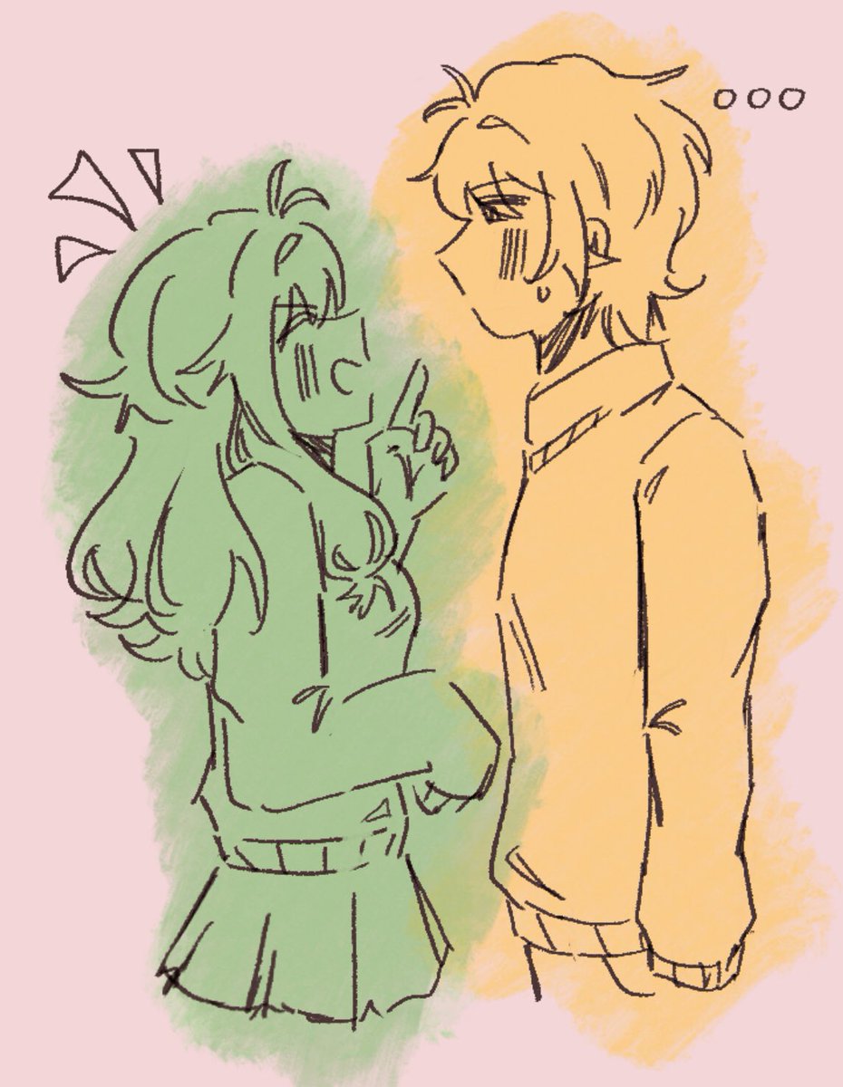 _kinyobi's tweet photo. #nenekasa middle birthday 💛💚
personality swap doodle https://t.co/ERrkdAiqrC