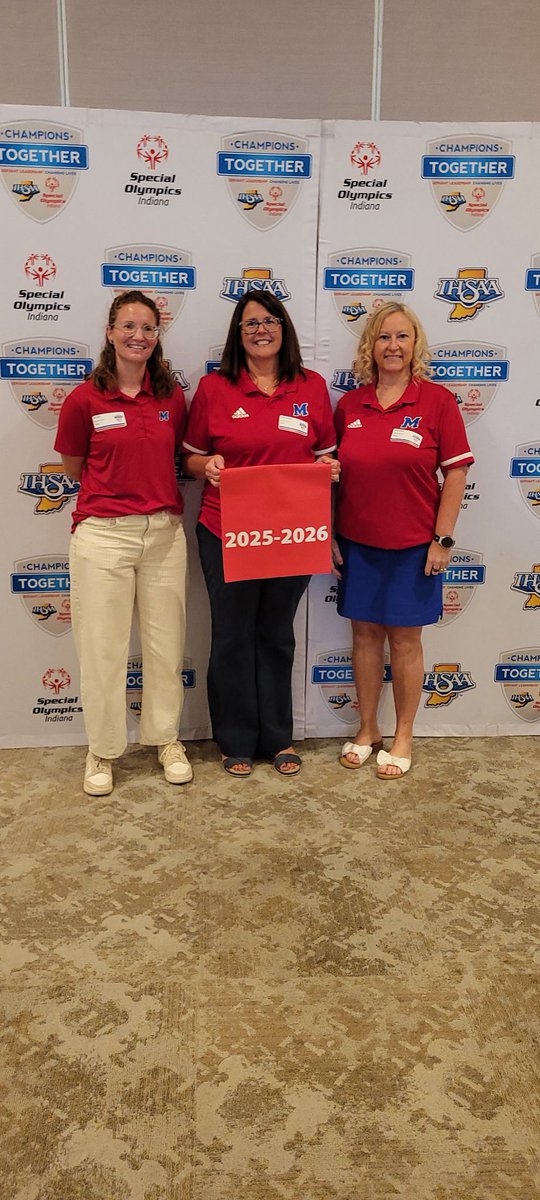 ArtesianNation's tweet photo. Martinsville HS Athletics once again recognized as a Champions Together school by the IHSAA/Special Olympics!  Congratulations!! @MSDMartinsville @ericbowlen @BellCatMHS @ArtesiansUnited https://t.co/4PxWCOCDdh