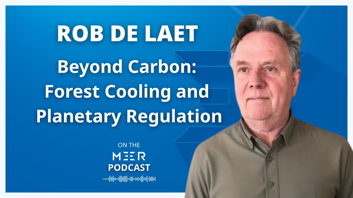 MEERsrm's tweet photo. What role do forests, water cycles, and planetary energy balance play in regulating Earth's climate?

Listen to our latest episode of the MEER Podcast with @robdelaet :
https://t.co/sjyhvXhBmp

#ClimateChange #EcosystemRestoration #ClimateAdaptation https://t.co/k5S8WIBlQ7
