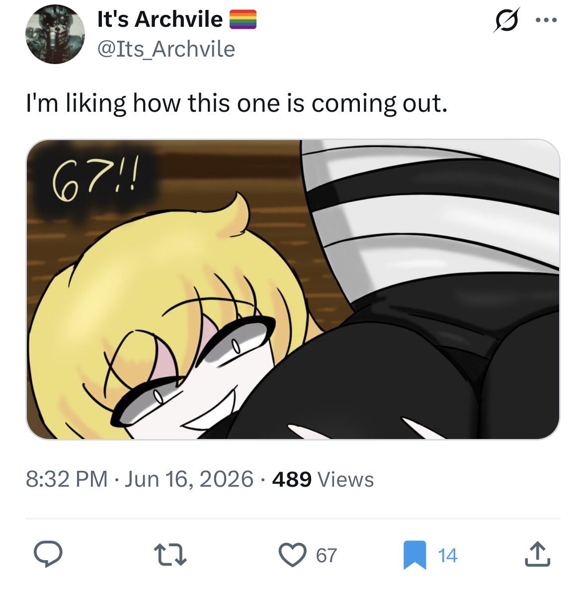 It's Archvile 🏳️🌈 tweet media