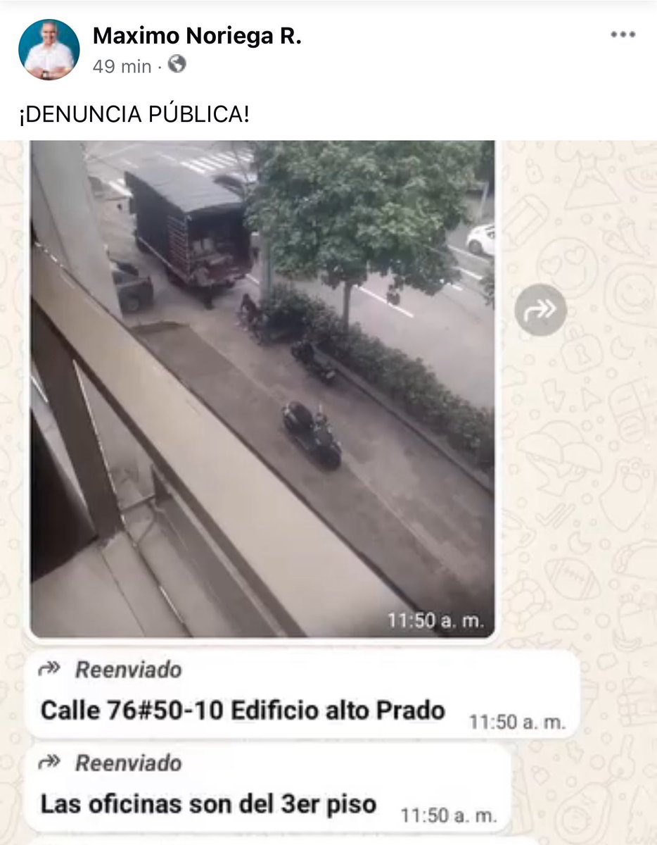 migueldelrioabg's tweet photo. En este edificio en Barranquilla se está entregando en este momento dinero en efectivo a algunos ciudadanos que llegaron en un camión. La información de la ciudadanía está siendo más efectiva que las autoridades. @FiscaliaCol @PoliciaColombia https://t.co/7EgLICZ3bM