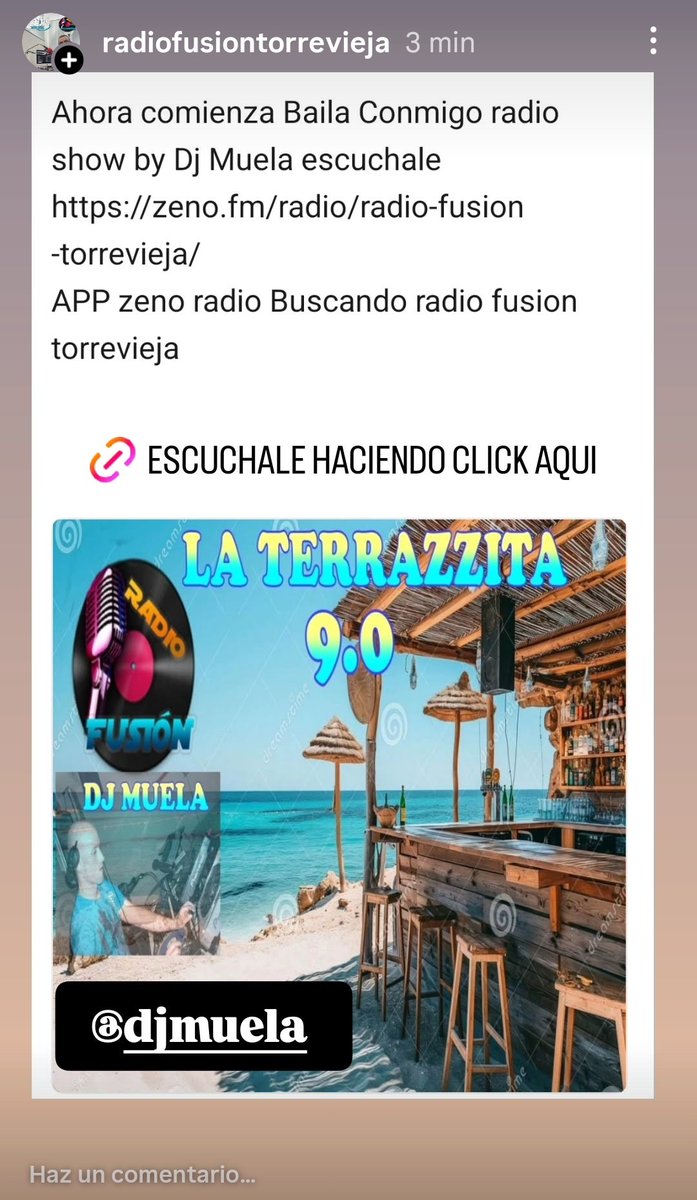Rfusionspain's tweet photo. @DjMuela 
https://t.co/gBLA4cuKR4
APP zeno radio Buscando radio fusion torrevieja https://t.co/dNkUYDT43k