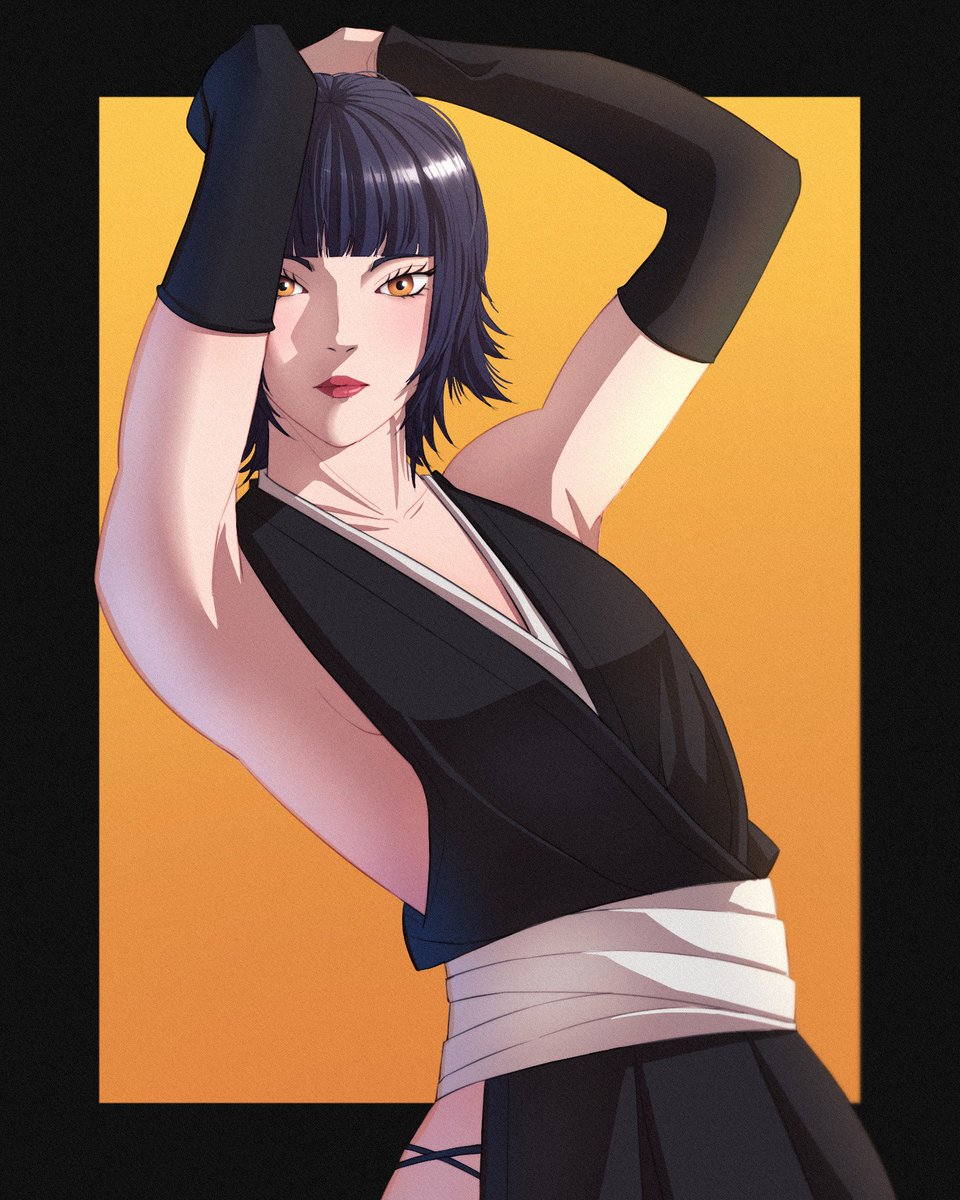 sfebrians789's tweet photo. Soi Fong #bleach https://t.co/pJK3AtLGWh