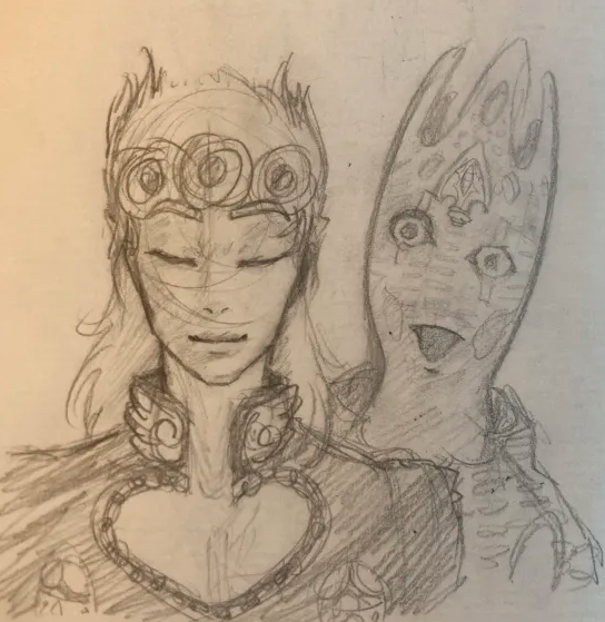zilochii's tweet photo. i was gonna draw more fugio until i opened my book and saw this thing https://t.co/pmp1v5daGn
