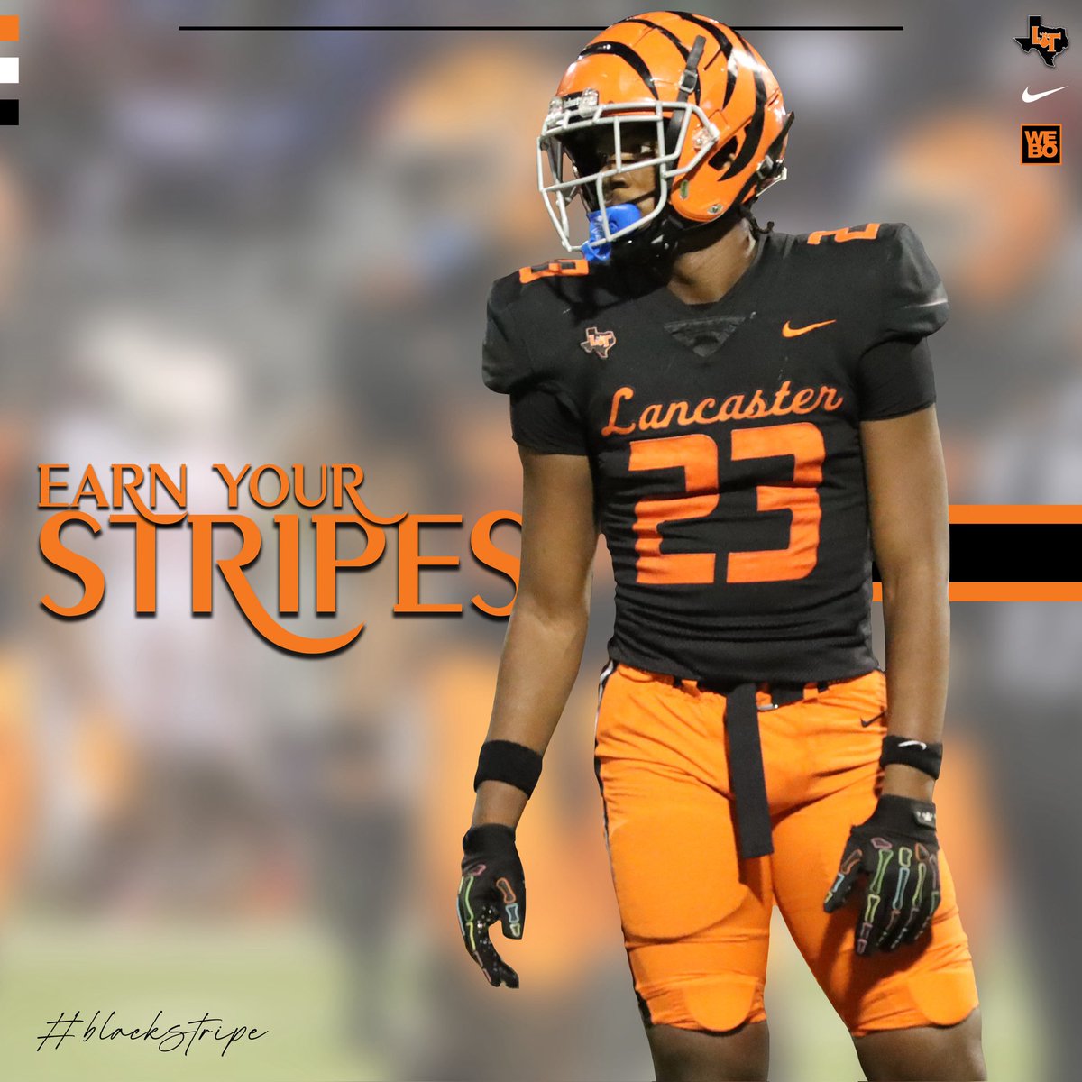 LancasterFBwebo's tweet photo. Earn your Stripes.

#BlackStripe➖ | #ICWIC | #beLieve https://t.co/TIclybK88U