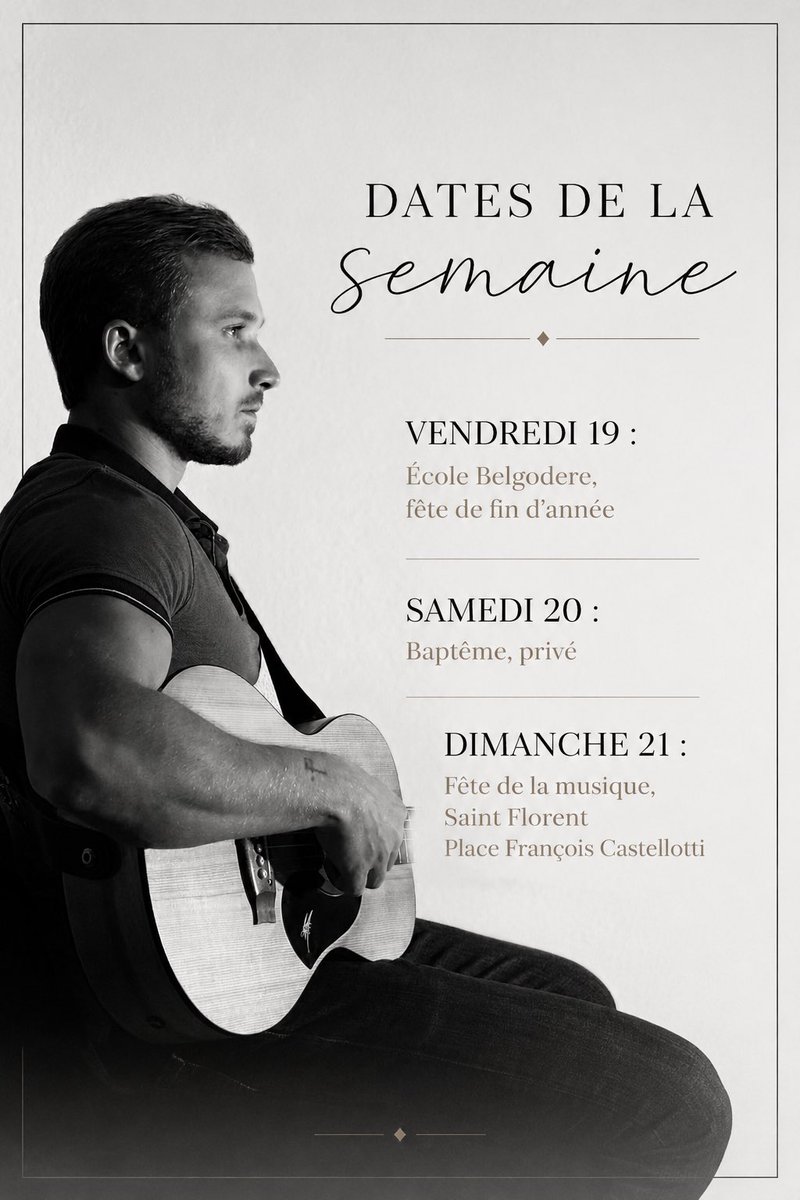 santinigui's tweet photo. Programme de la semaine 🎤✨ https://t.co/r7V1PIPEFD